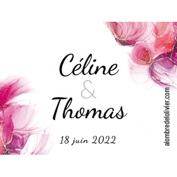 Pot d'herbes de Provence personnalisé Anniversaire cadeaux invités modèle Céline