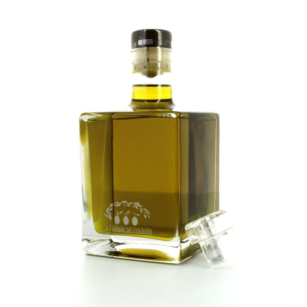 Bouteille Cubique Huile d'olive Cuvée Fées Noires