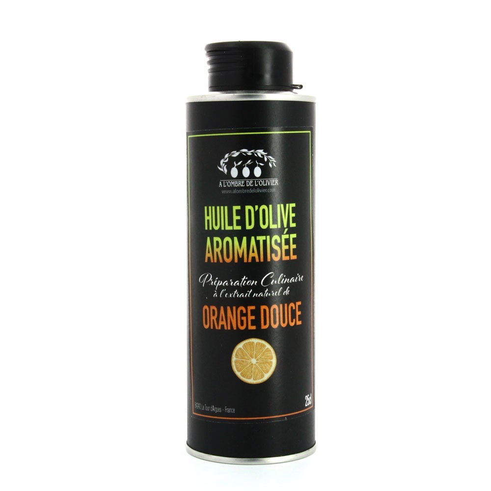 Huile d'olive aromatisée Orange Douce