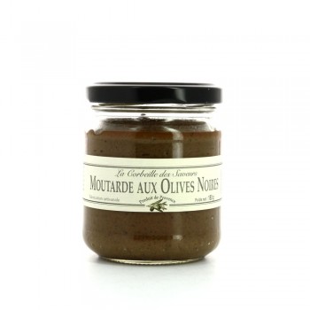 Moutarde aux olives noires - Epices & Condiments