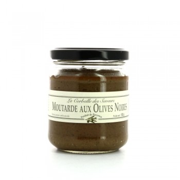 Moutarde aux olives noires - Epicerie fine