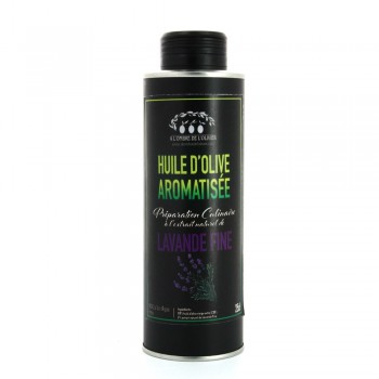 Huile d'olive à l'extrait naturel de lavande fine-A l'Ombre de l'olivier