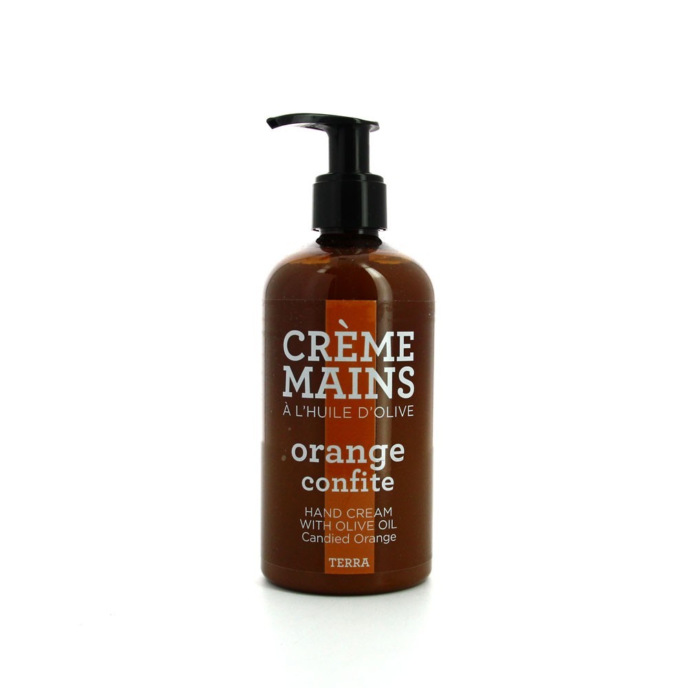 Terra Provence crème mains enrichie en huile d'olive-orange confite-300ml