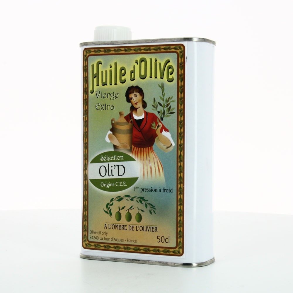 Huile d'olive Oli'D - Fruité Vert - Usage Quotidien