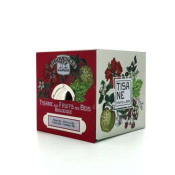 Tisane fruits des bois biologique-24 sachets