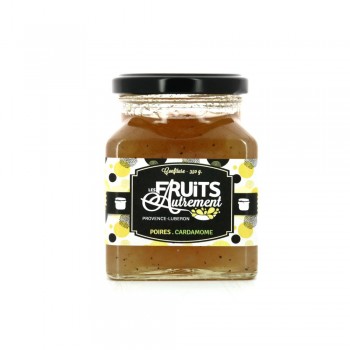 Confiture artisanale poire cardamome 350 gr