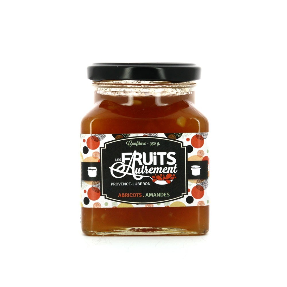 Confiture artisanale abricots-amandes