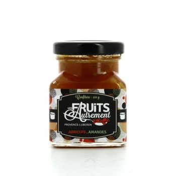 Confiture artisanale abricot amande 120 gr