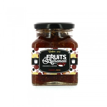 Confiture artisanale Figues-Noix - Epicerie fine