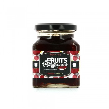 Confiture artisanale cerises-vanille - Epicerie fine