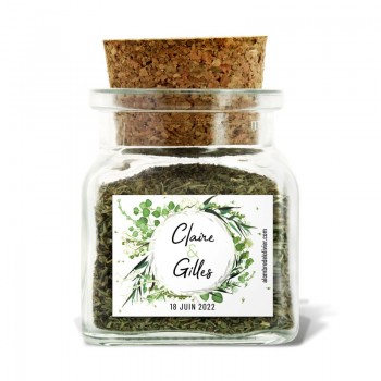 Pot d'herbes de Provence personnalisé Claire