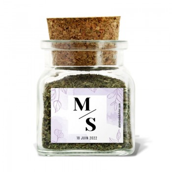 Pot d'herbes de Provence personnalisé modèle M/S-cadeau invité - Autres produits personnalisables