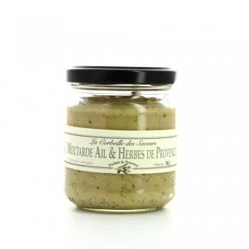 Moutarde Ail & Herbes de Provence - Epices & Condiments