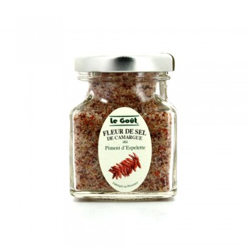 Fleur de Sel de Camargue au Piment d'Espelette - Epices & Condiments