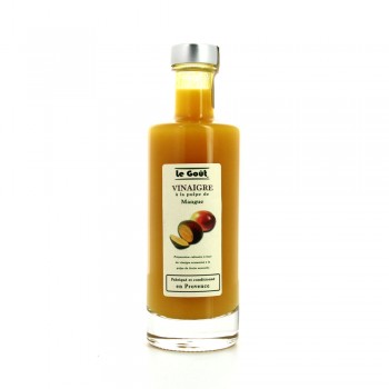 Vinaigre artisanal à la pulpe de mangue fraîche 25 cl - Epicerie fine