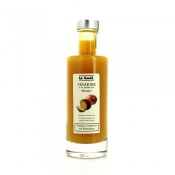 Vinaigre artisanal à la pulpe de mangue fraîche 25 cl