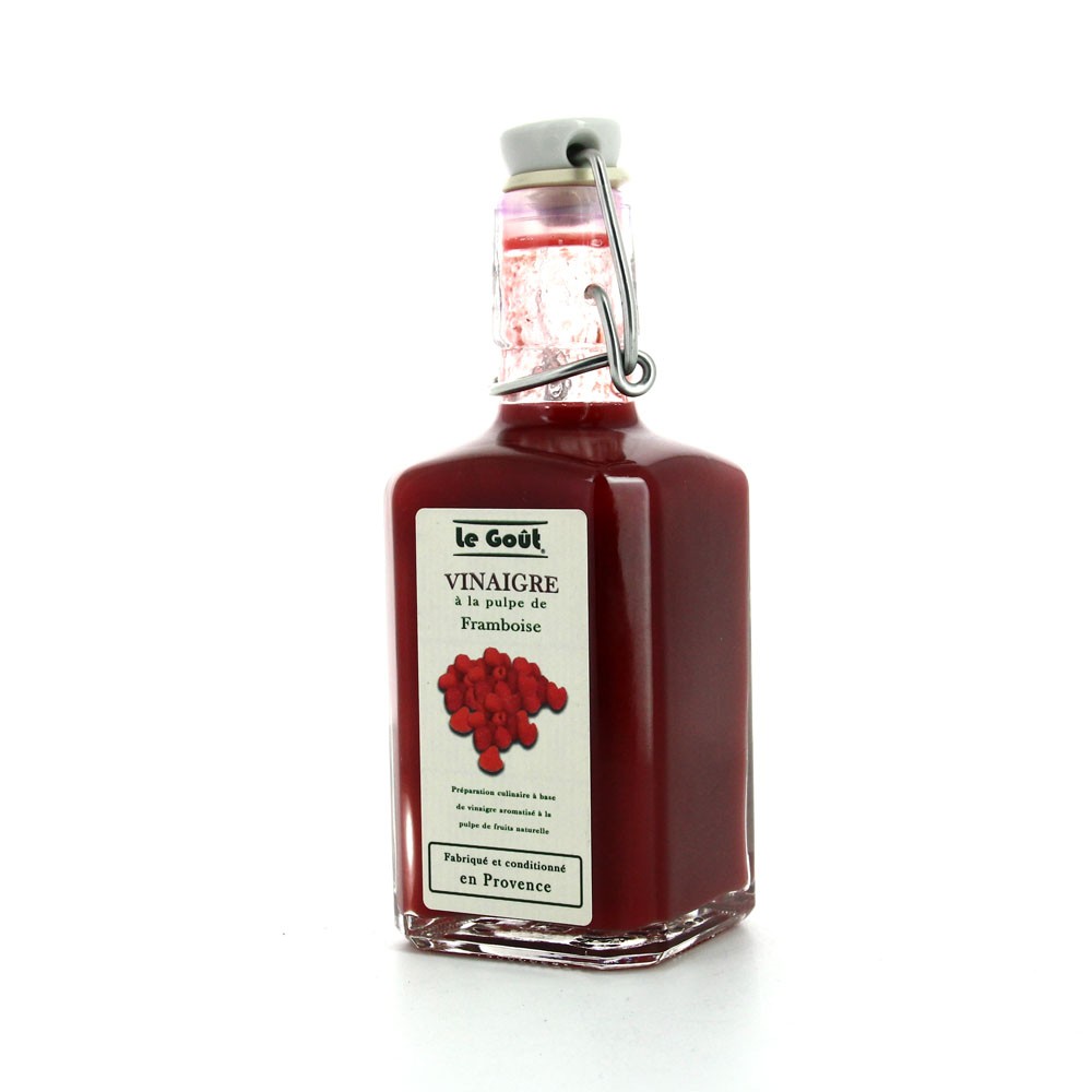 Vinaigre à la pulpe de framboise 25 cl