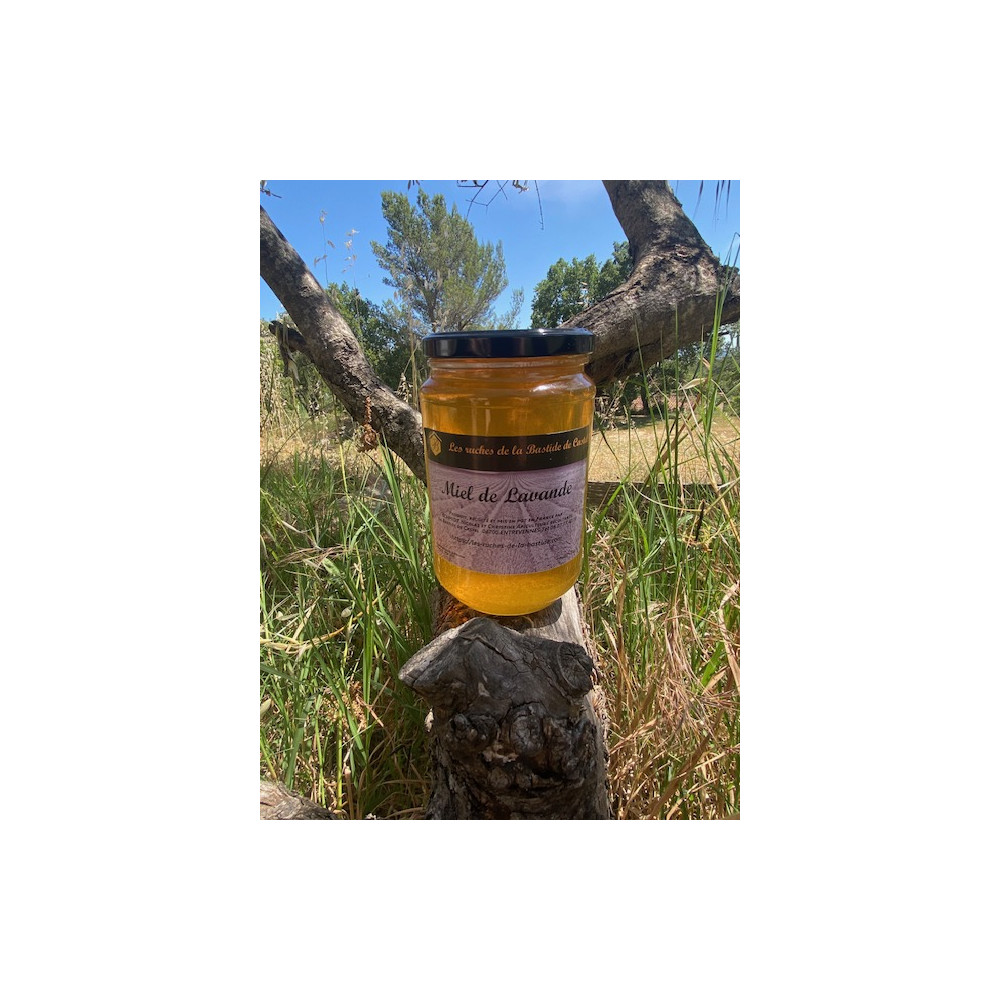 Miel de lavande liquide- Origine Haute Provence- A l'Ombre de l'Olivier- Format généreux 1 kilo